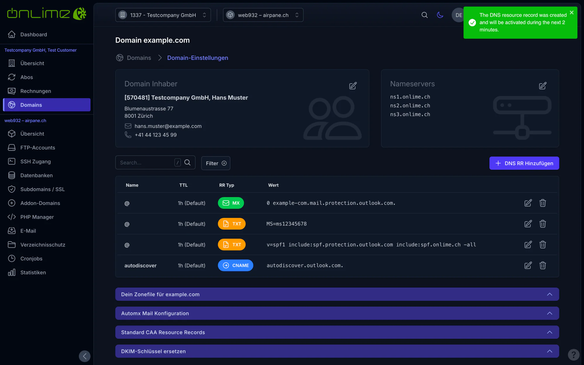 DNS Manager