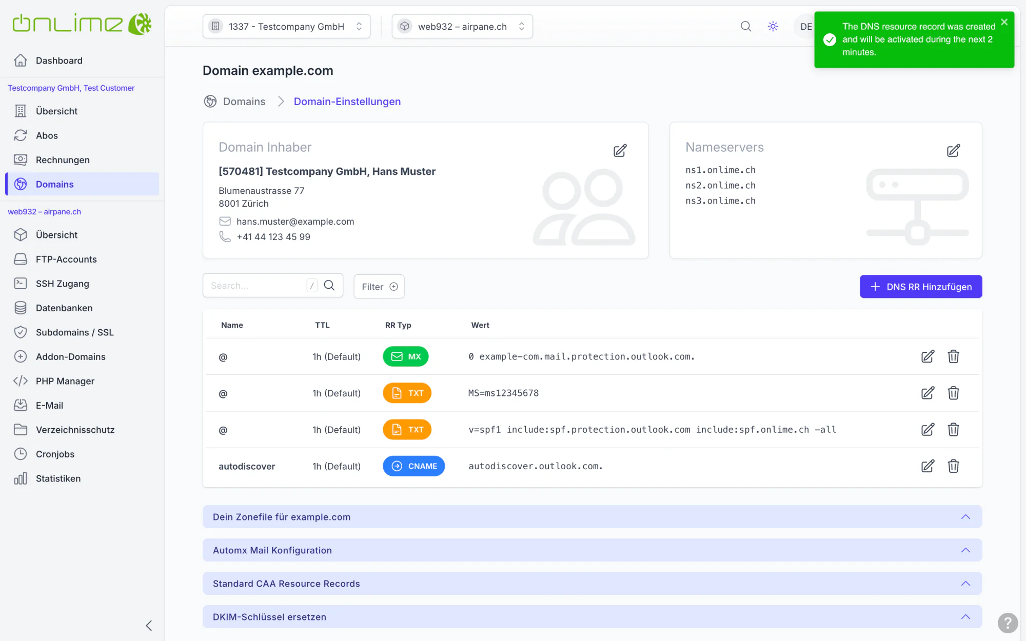 DNS Manager