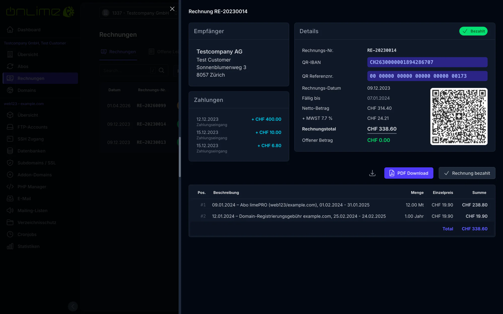 Invoice Detail