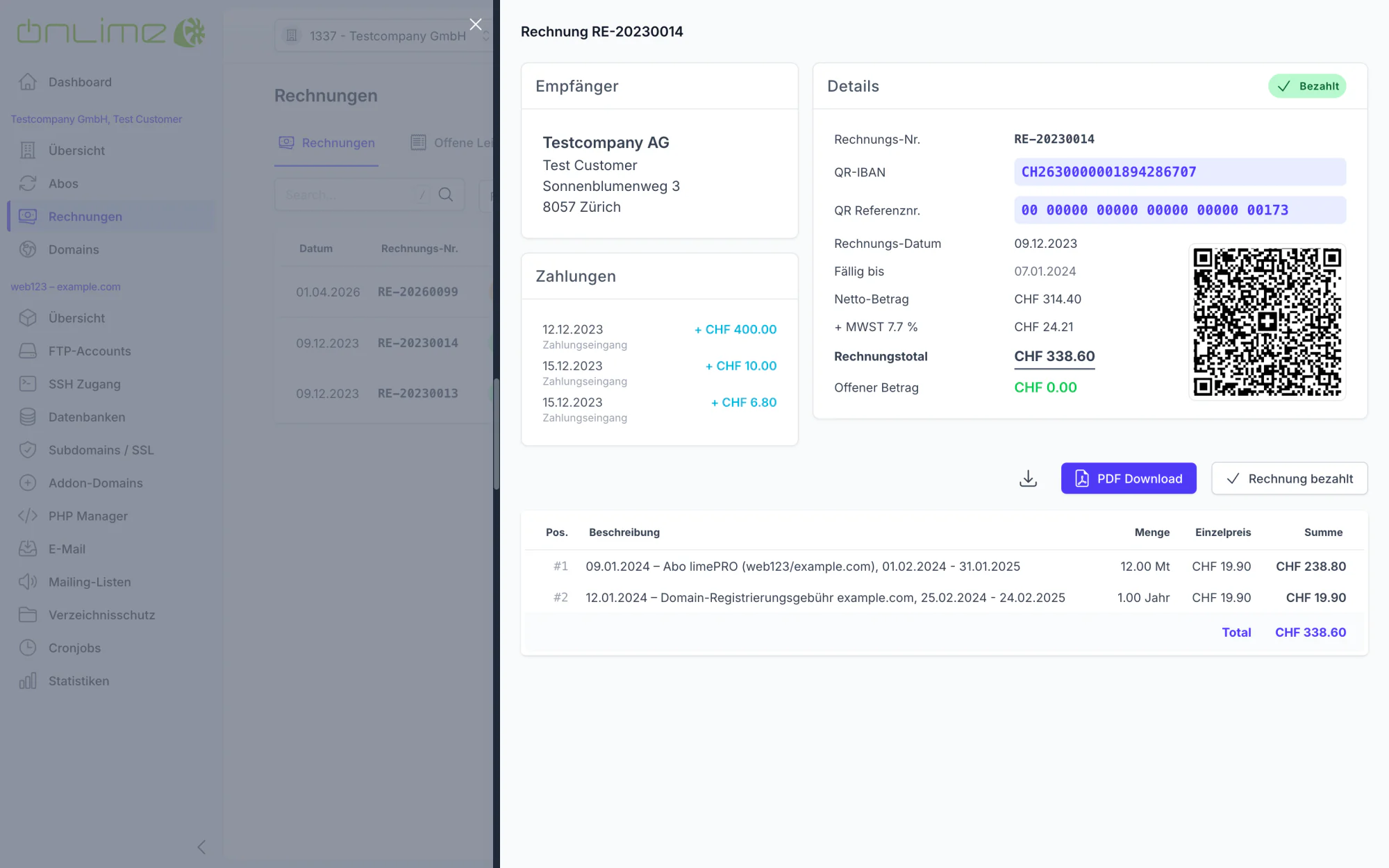 Invoice Detail