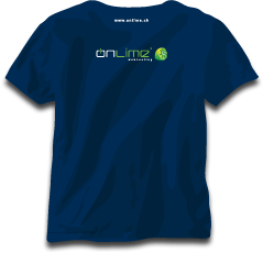 Onlime-Shirt Rückseite
